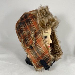 Scala Pronto Trapper Aviator Hat Faux Fur